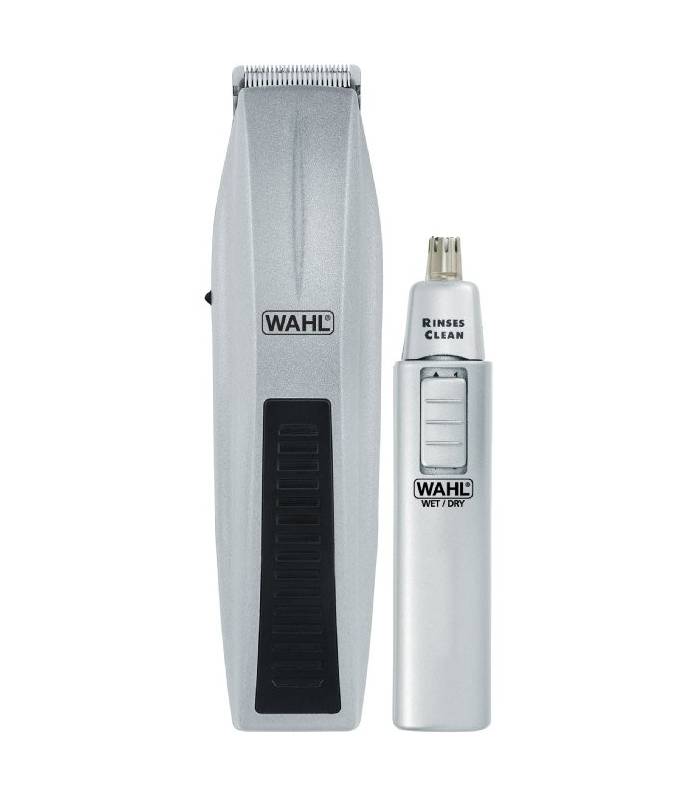 ماشین اصلاح صورت (ریش تراش) وال با موزن گوش و بینی Wahl Trimmer with Bonus Trimmer 5537-420