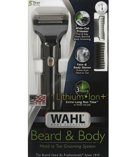 ماشین اصلاح صورت (ریش تراش) وال Wahl Lithium Shave Trim Grooming 9884-200