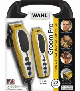 ماشین اصلاح سر و صورت وال Wahl 79520-3101P Groom Pro Total Body Grooming Kit