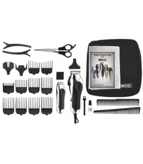 ماشین اصلاح سر و صورت 25 قطعه وال دلوکس کروم پرو سفارش آمریکا Wahl Deluxe Chrome Pro 25 pc 79524-5201