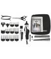 ماشین اصلاح سر و صورت 25 قطعه وال دلوکس کروم پرو سفارش آمریکا Wahl Deluxe Chrome Pro 25 pc 79524-5201