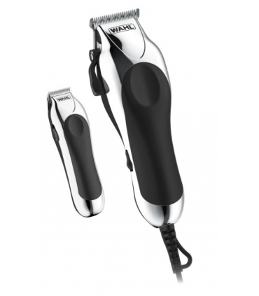 ماشین اصلاح سر و صورت 25 قطعه وال دلوکس کروم پرو سفارش آمریکا Wahl Deluxe Chrome Pro 25 pc 79524-5201
