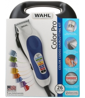 ماشین اصلاح سر و صورت وال کالر پرو سفارش اروپا و آمریکا Wahl Color Pro Complete Hair Clipper Kit 79300-1001