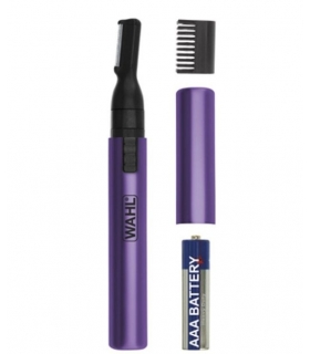 تریمر موزن زنانه مخصوص ابرو ، زیربغل ، موهای صورت و نواحی بیکینی وال Wahl Clean and Confident Precision Detailer Purple 5640-100