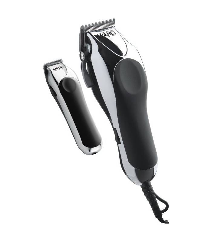 ماشین اصلاح سر و صورت 27 قطعه وال دلوکس کروم پرو سفارش اروپا Wahl 79524-1001 Deluxe Chrome Pro with Multi-Cut Clipper & Trimmer