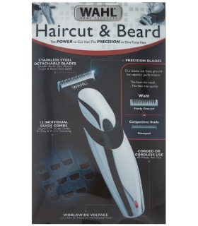 ماشین اصلاح سر و صورت وال Wahl Haircut and Beard Trimmer Kit 9639-700