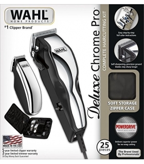 ماشین اصلاح سر و صورت وال دیلوکس کروم پرو Wahl 79520-3701 Deluxe Chrome Pro