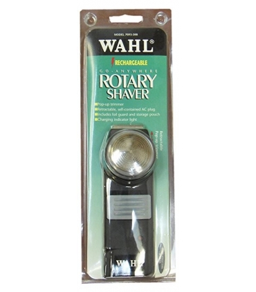 ماشین ریش تراش چرخشی وال WAHL 7093-500 G0-Anywhere Rechargeable Rotary Shaver