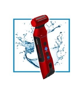 ماشین اصلاح بدن من گرومر مردانه دوطرفه mangroomer lithium max body groomer and body trimmer with power burst
