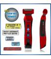 ماشین اصلاح بدن من گرومر مردانه دوطرفه mangroomer lithium max body groomer and body trimmer with power burst