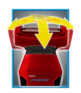 ماشین اصلاح بدن من گرومر مردانه دوطرفه mangroomer lithium max body groomer and body trimmer with power burst
