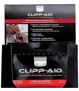 پودر پاک کننده و تیز کننده تیغه ماشین اصلاح کلیپ اید Clipp-Aid Clipper Blade Sharpener