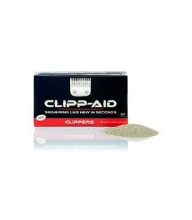 پودر پاک کننده و تیز کننده تیغه ماشین اصلاح کلیپ اید Clipp-Aid Clipper Blade Sharpener