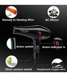 سشوار ربون قدرتمند مدل 2300W Professional Hair Dryer Salon&Home Use Hair Drier