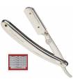 تیغ و دسته تیغ آرایشگری پارکر Parker SR1 Stainless Steel Straight Edge Barber Razor
