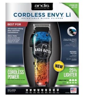 ماشین اصلاح حجم زن اندیس انوی لی نیشن Andis Envy Li Nation Blade Clipper 73045