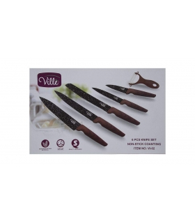 ست چاقو ویله 6 پارچه Ville VI-02 Knife Set 6 Pcs
