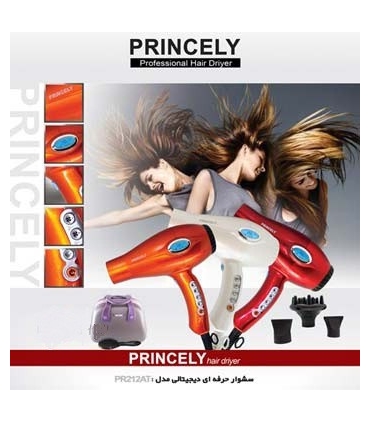 سشوار دیجیتال پرنسلی (پرینسلی) Princely PR212AT Hair Dryer