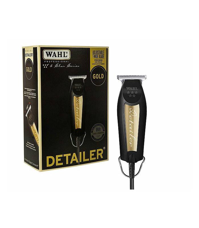 ماشین اصلاح وال دیتیلر با سیم لیمیتد ادیشن بلک اند گلد 1100-8081 Wahl 5 Star Limited Edition Black & Gold Detailer