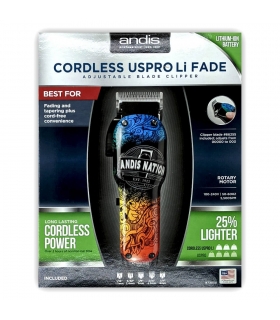 ماشین اصلاح حجم زن اندیس یو اس پرو لی فید Andis 73060 Cordless USPro Li Fade