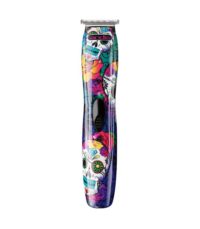 ماشین اصلاح سر و صورت اندیس شارژی اسلیم لاین یون شوگر اسکال Andis Slimline Ion Cordless Trimmer- Sugar Skull