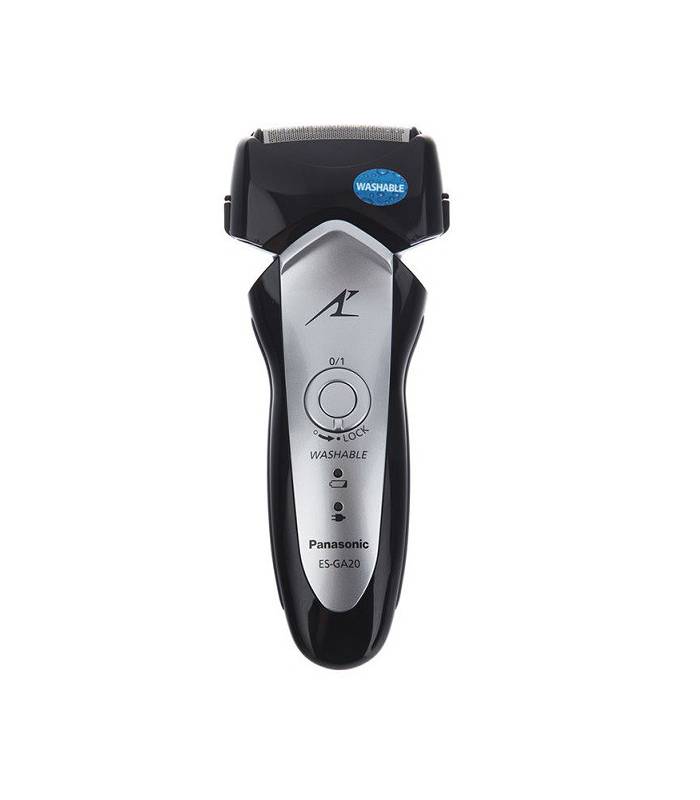ماشین اصلاح صورت پاناسونیک سری لمدش و تیغ و شبکه Panasonic Lamdash ES-GA20 Shaver With 9013 PC Foil And Cutter