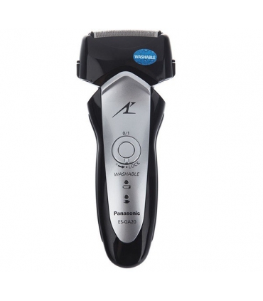 ماشین اصلاح صورت پاناسونیک سری لمدش و تیغ و شبکه Panasonic Lamdash ES-GA20 Shaver With 9013 PC Foil And Cutter