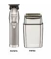 ست ماشین اصلاح خط زن و شیور فویلی بابیلیس پرو سیلور Babyliss Pro FX Silver Skeleton Trimmer And FoilFX02 Silver Foil Shaver