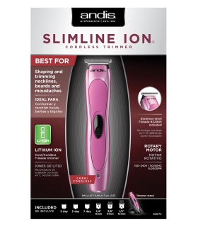 ماشین اصلاح سر و صورت شارژی اندیس اسلیم لاین یون لیتیوم Andis Slimline Ion Lithium Cord/Cordless Trimmer 25170