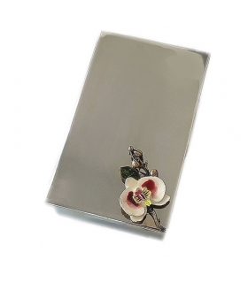 جا قاشقی استیل گل ارکیده برنجی Flatware Organizers