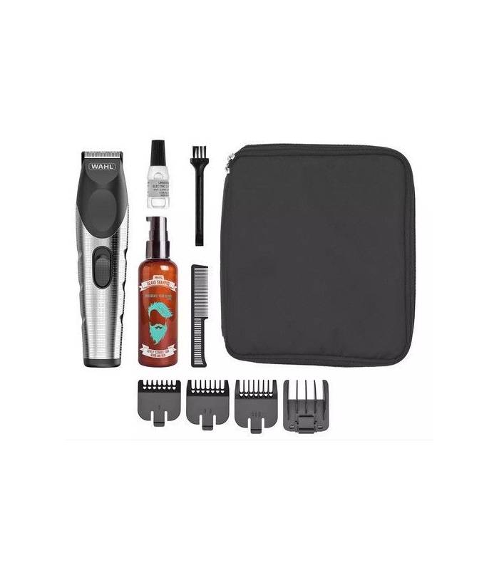ست ماشین اصلاح صورت (ریش تراش) وال شارژی همراه شامپو ریش Wahl Beard Trimmer & Shampoo Kit 9894-800X reviews