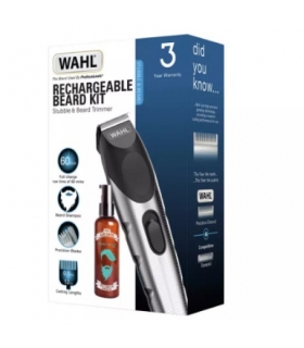 ست ماشین اصلاح صورت (ریش تراش) وال شارژی همراه شامپو ریش Wahl Beard Trimmer & Shampoo Kit 9894-800X reviews