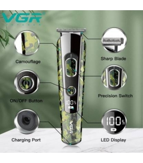 ست ماشین اصلاح سر و صورت و بدن وی جی آر VGR V-102