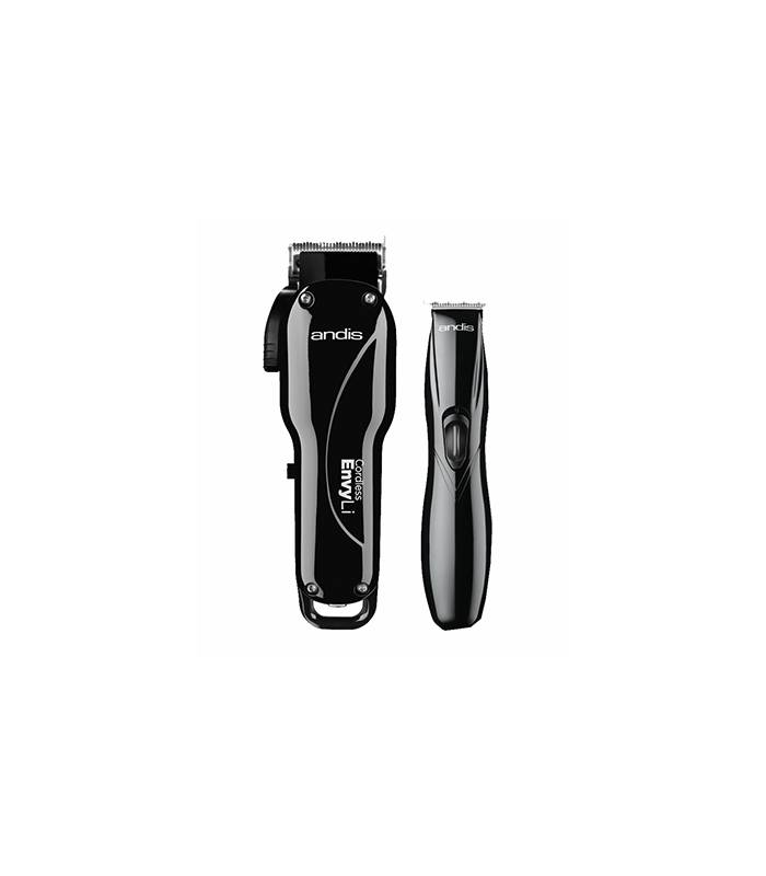 ماشین اصلاح سر و تریمر حرفه ای اندیس شارژی Andis Fade Combo Envy Li Clipper & Slimline Pro Li Trimmer 75020