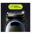 ماشین اصلاح سر و صورت براون بی سیم 9 در 1 بدن زن مو زن گوش و بینی خود تراش ژیلت Braun MGK5280 Hair Clippers for Men