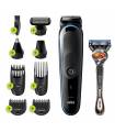 ماشین اصلاح سر و صورت براون بی سیم 9 در 1 بدن زن مو زن گوش و بینی خود تراش ژیلت Braun MGK5280 Hair Clippers for Men