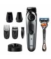 ماشین اصلاح سر و صورت براون تریمر بدون سیم/ شارژی همراه خود تراش ژیلت Braun BT7240