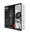ماشین اصلاح سر و صورت براون تریمر بدون سیم/ شارژی همراه خود تراش ژیلت Braun BT7240