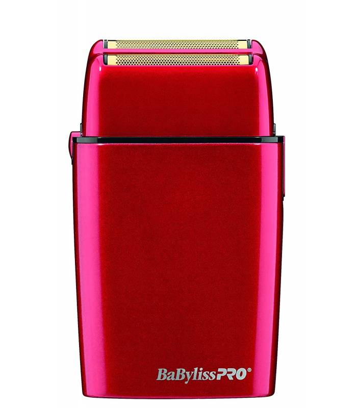 شیور بابیلیس پرو فویلی دوتایی قرمز BaBylissPRO 02 Barberology Cordless Metal Double Foil Shaver
