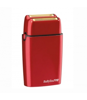 شیور بابیلیس پرو فویلی دوتایی قرمز BaBylissPRO 02 Barberology Cordless Metal Double Foil Shaver