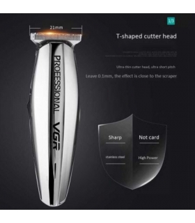 ماشین اصلاح سر و صورت شارژی وی جی آر با سری خط زن VGR V-001