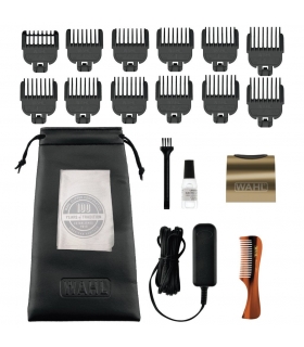 ماشین اصلاح  صورت (ریش تراش) وال با روکش طلای 18 عیار به مناسبت صدمین سالگرد وال 9864-1417 wahl