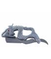 دسته تیغ اصلاح استیل طرح اژدها Handle Straight Shaving Razor