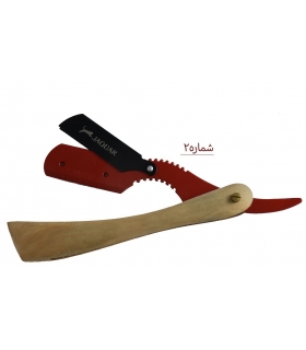 دسته تیغ اصلاح جگوار دسته چوبی Jaguar shaving razor handle