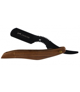 دسته تیغ اصلاح جگوار دسته چوبی انحنا دار Jaguar shaving razor handle