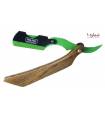 دسته تیغ اصلاح وال چوبی مثلثی wahl shaving razor handle