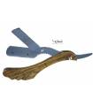 دسته تیغ اصلاح وال چوبی مدل ابر wahl