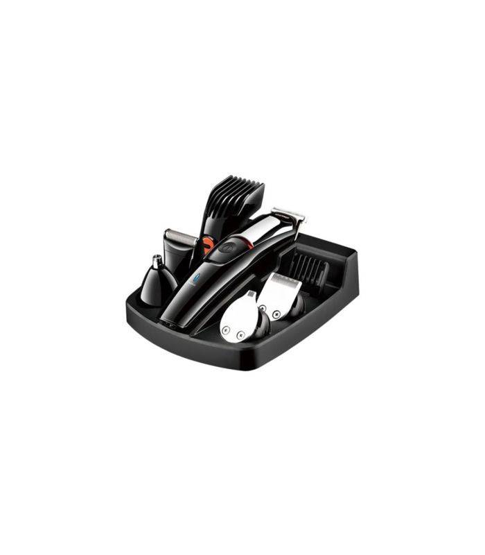 ست ماشین اصلاح سر و صورت و بدن جیمی با سری موزن و شیور Geemy GM-853 Grooming Kit