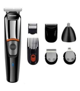 ست ماشین اصلاح سر و صورت و بدن جیمی با سری موزن و شیور Geemy GM-853 Grooming Kit