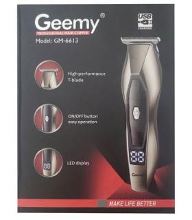 ماشین اصلاح خط زن شارژی جیمی Geemy GM-6613 Rechargeable Hair Trimmer